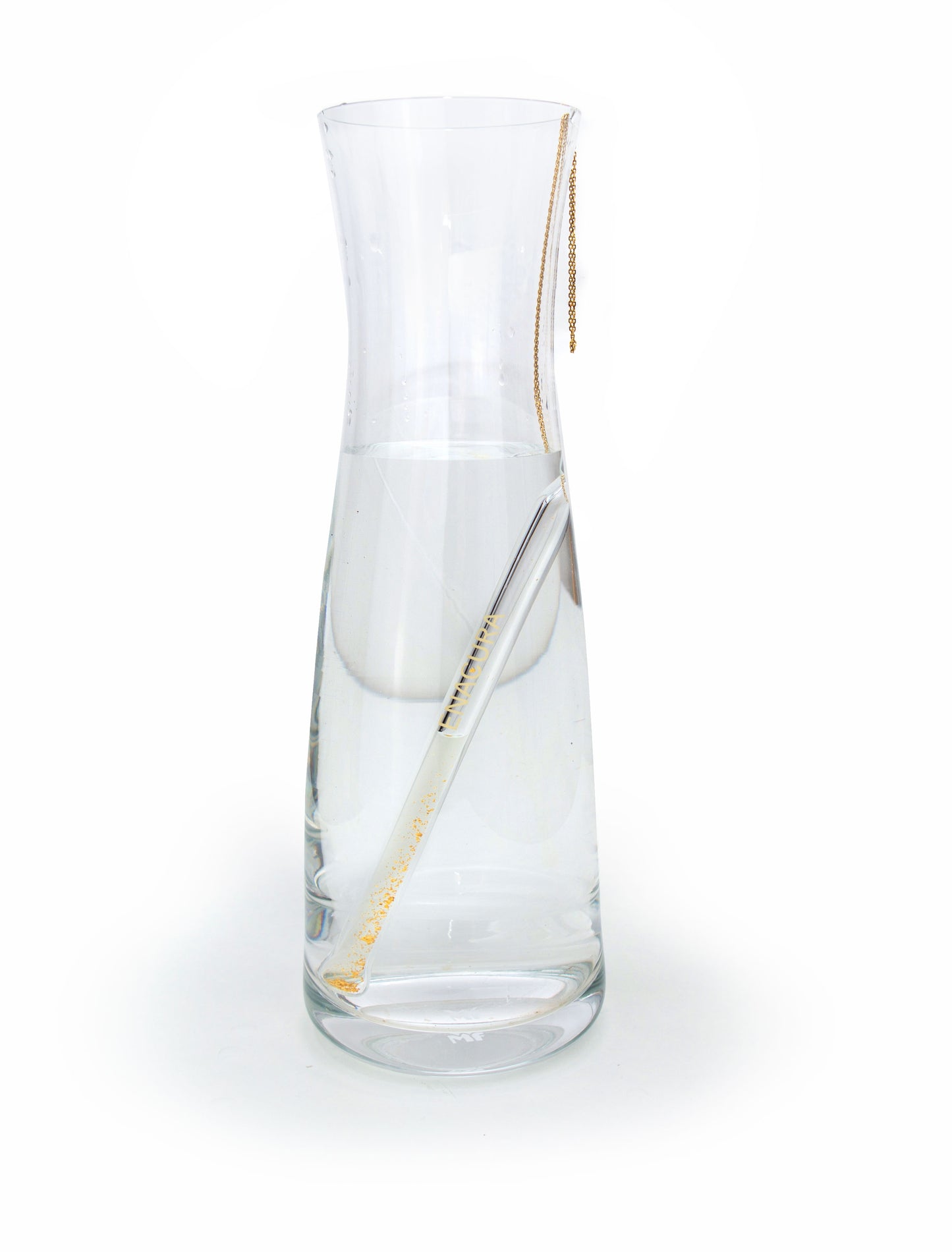 Karaffe mit Heliostick Wasser energetisieren